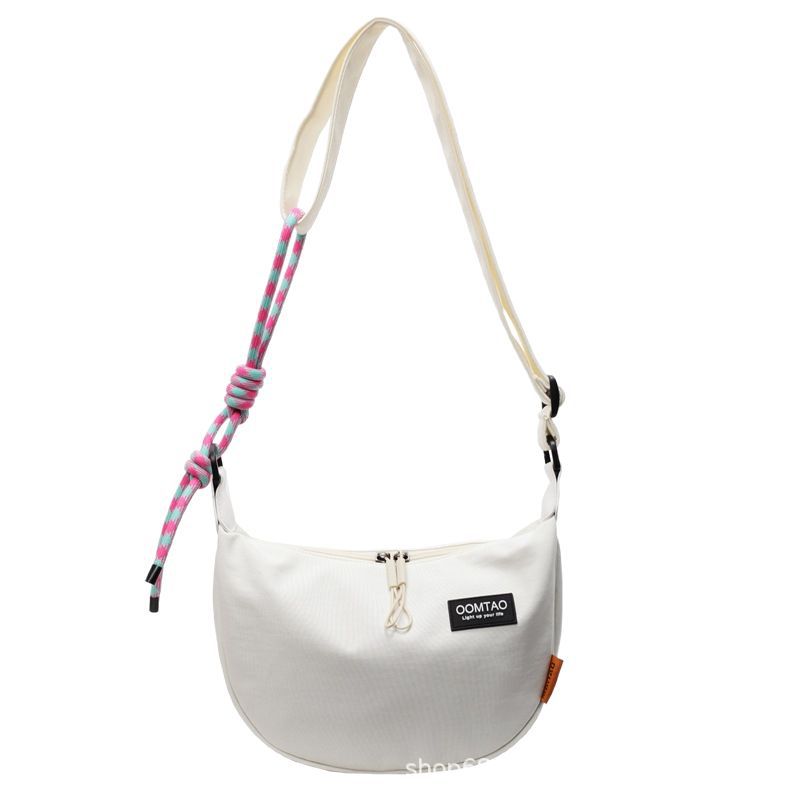 Casual and Versatile Nylon Cloth Bag 2025 New Women's Bag Popular Popular Crossbody Bag Fashionable Shoulder Dumpling Bag