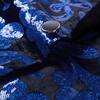 PYJTRL Herremote Gylden skinnende paljett blomstermønster dressjakke blazer