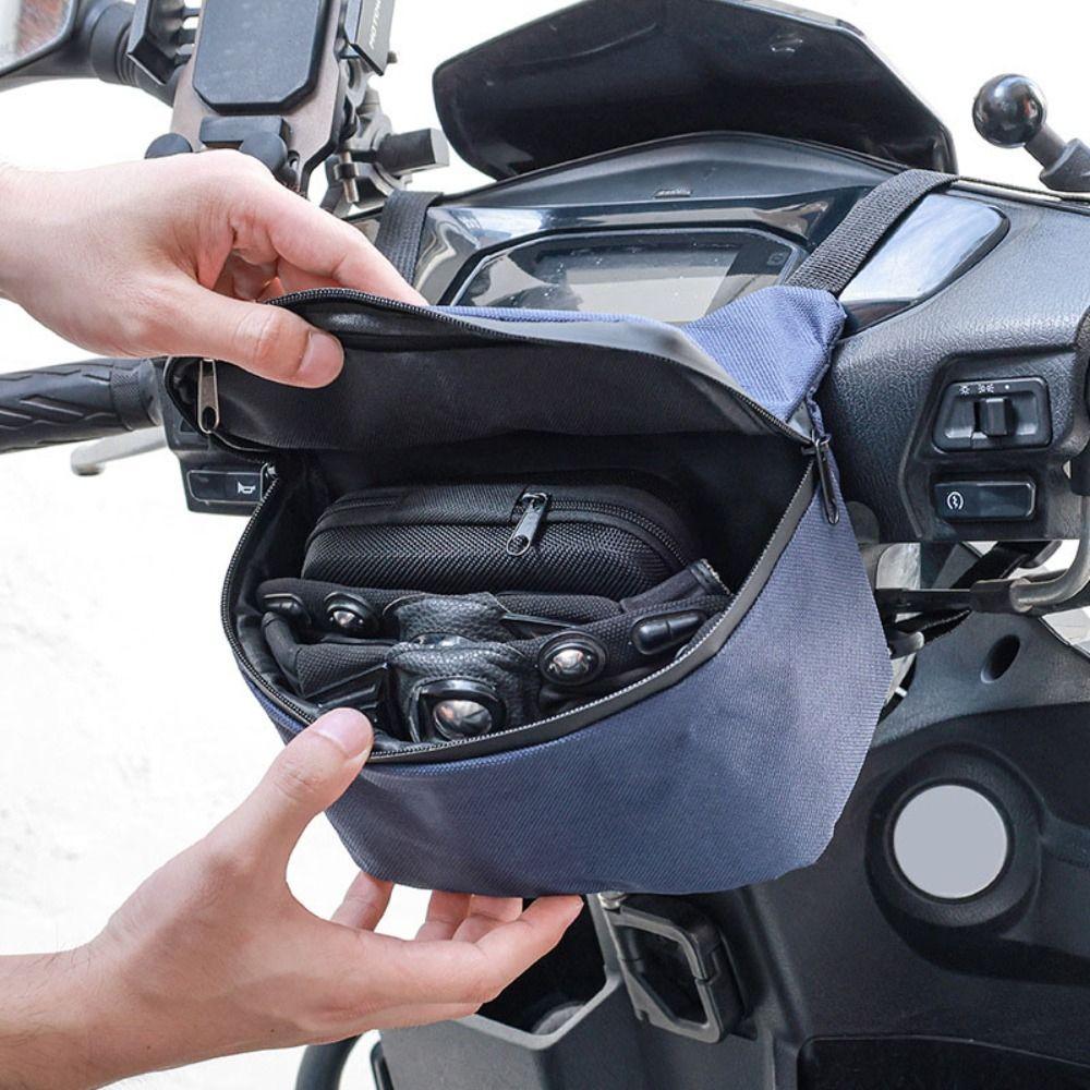 Waterproof Motorcycle Electric Scooter Bag Viewing Window Bicycle Front Bag  Scooter