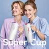 TOMIC Jumbo Insulated Straw Tumbler - 316 Stainless Steel