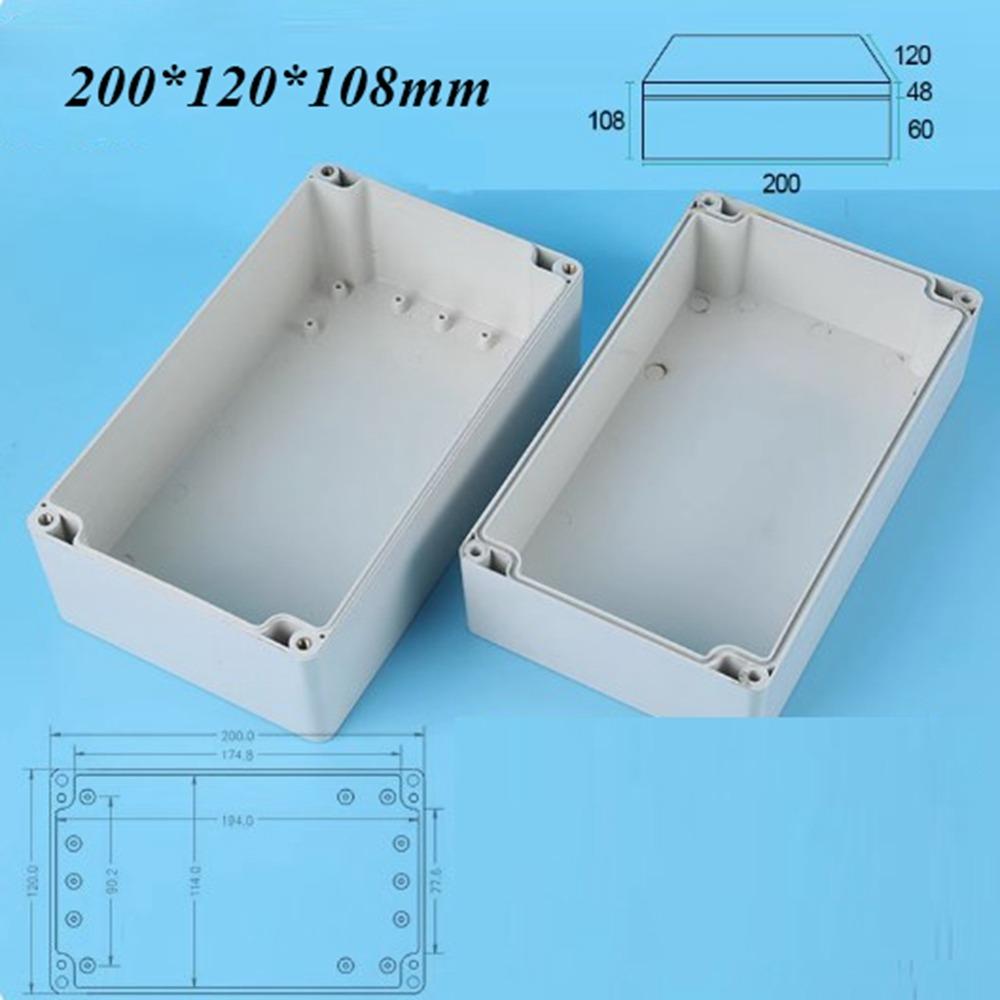 Plastic Enclosure Box Waterproof Electrical Project Box Electronic Project Instrument Case