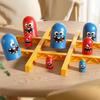 YUHENGCT Board Educational Goblet Game for Kids and Eating and Indoor Family Thinking Classic Strategy Game Tic-Tac-Toe Game, Toy, Adults,
