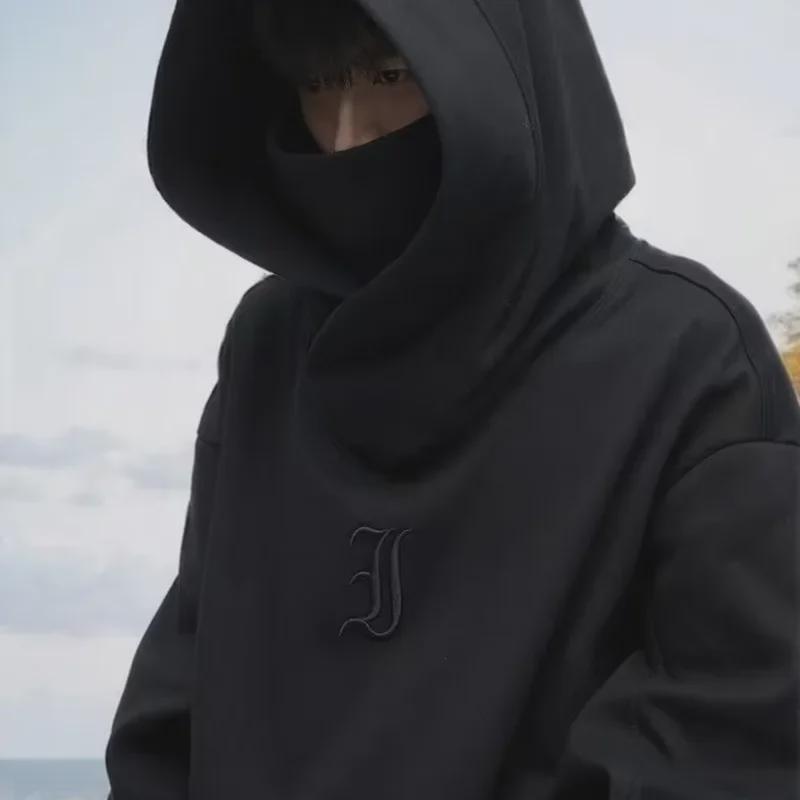 2023 Men's American High Street Functional Hooded Jacket - Trendy All-Match Casual Top