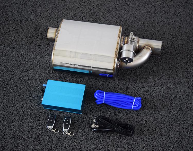 Universal Remote-Controlled Exhaust Valve: Single Inlet/Outlet Pneumatic System