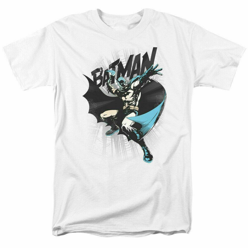 Batman Batarang Throw T Shirt Licensed Comic Book Tee White XXXL