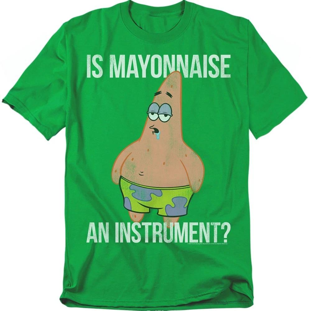 SPONGEBOB SQUAREPANTS MAYONNAISE PATRICK Licensed Adult Graphic Tee Shirt SM-4XL M