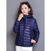 Women's Spring Autumn Winter Coat with Hood Thick  Long Sleeves Warm Plain, Smooth, Form-fitting, with Zipper Pockets, Cardigan, Women's Coat