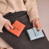 Ultra Thin Card Wallet PU Leather Card Bag Simple Coin Purse  Women