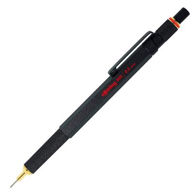 Rotring ROTRING800 Svart Mekanisk Blyant Roterende Knott Type 1904447 Ekte Importert Produkt 0.5mm