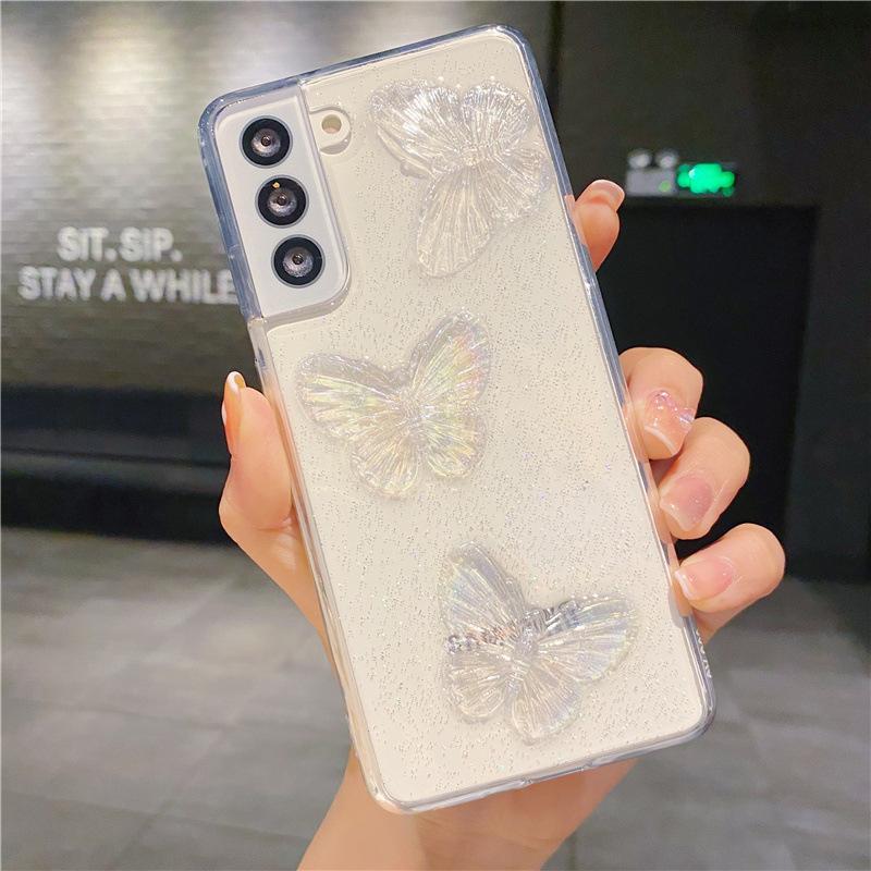 Dream Crystal Butterfly Samsung S11ultra Mobile Phone Case A11 1G Transparent Note11 Epoxy S11 +