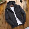 Outdoor Jacket Men's Spring and Autumn Hooded Tooling Jacket Men's Windproof Jacket