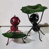 Garden Decor Ants Metal Ants Gardening Ornaments Yard Metal Art Backyard Lawn Stakes Decor Ants Garden Iron Crafts