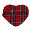 Sanrio Hello Kitty Heart Pochette ( Tartan ) Japan NEW Sanrio Characters