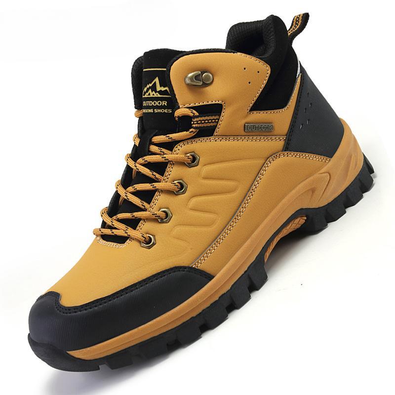 Male Boots Man Hiking Boots Waterproof Sneakers Men Walking Shoes