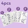 4Sheets Movie Anime Purple Temporary Tattoos For Halloween Cosplay Party