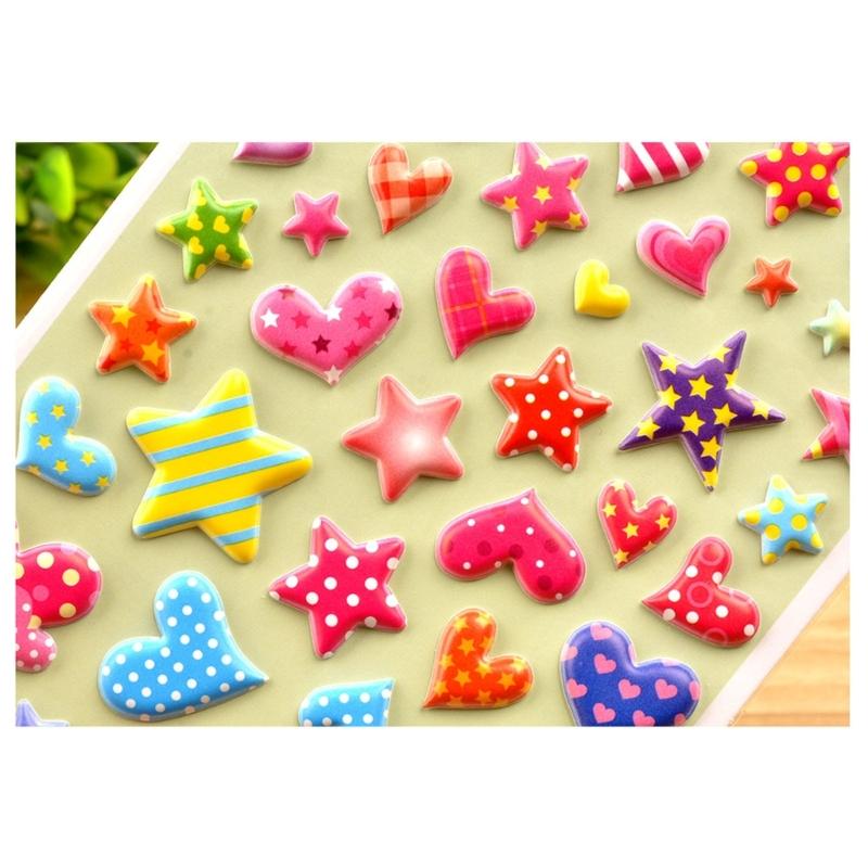 Colorful 3D Foam Stickers Fun Cartoon Design Great For Childrens Art Projects And Positive Reinforcement