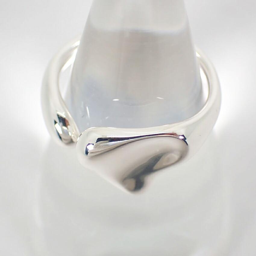 [Used] TIFFANY 925 Heart Ring / Size 12 / j9-6