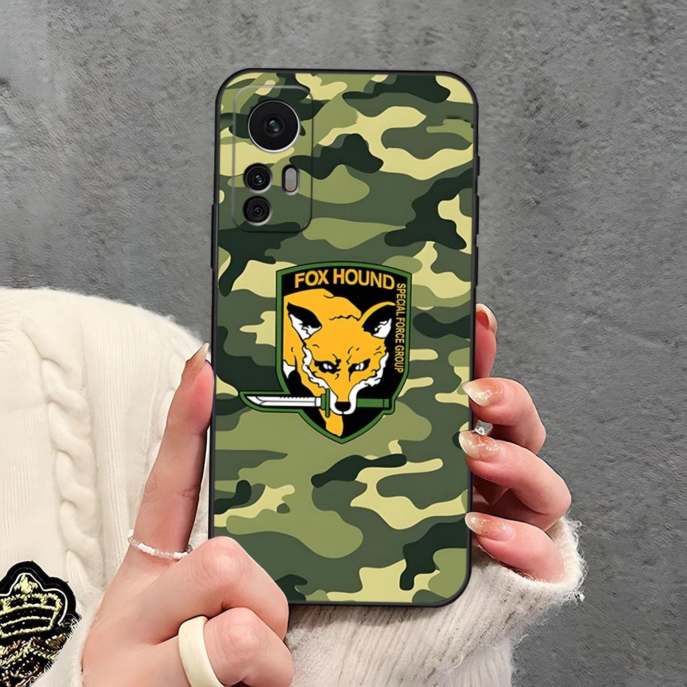 Metal Gear Solid Phone Case For Xiaomi 13 12 11T Lite Ultra Redmi Note 13 12 10 Pro POCO F4 F5 X5 Pro Back Cover