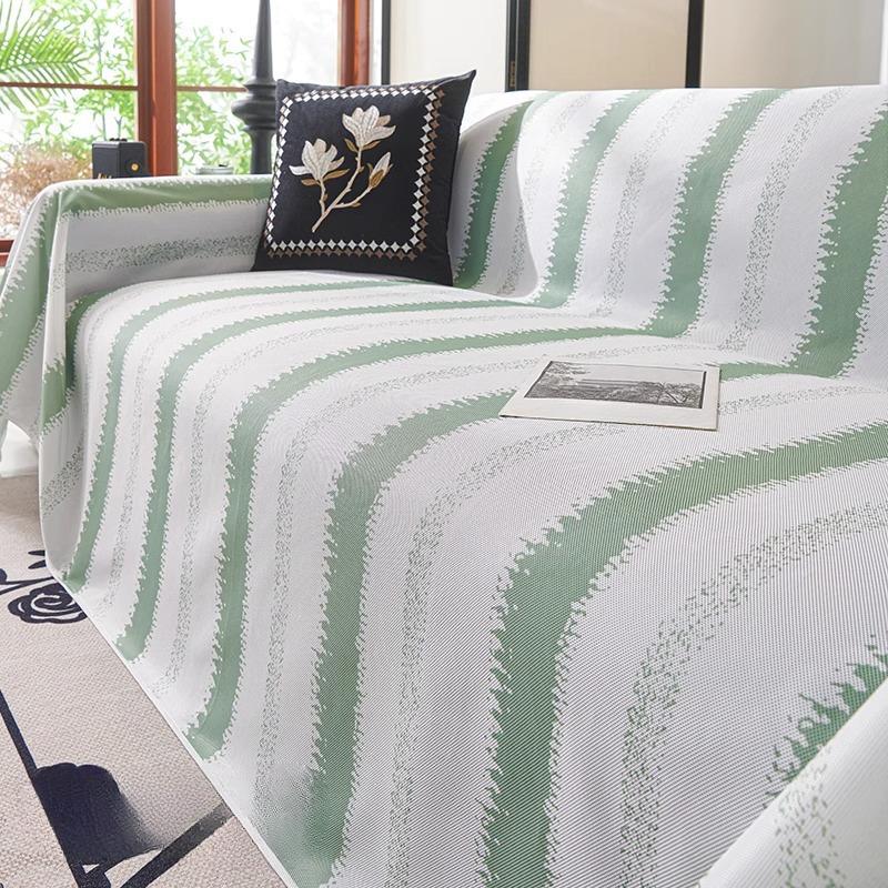 

Летнее ледяное шелковое полотенце из песочного волоса, полный комплект, чехол для дивана, пылезащитный чехол для гостиной, цельный диван, большой тканевый чехол, подушка, прохладный и дышащий 180*130cm