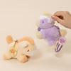 Cute Stuffed Animal Horse Key Ring Pony Bag Accessories Pendant For Women Mini Horse Keychian Plush Toy New Year Gift Small Doll