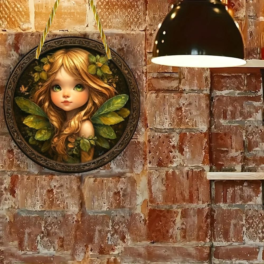 20Cm Acrylic Material Flat 2D Ornament, Pendant Decoration, Elegant Art Decoration, Suitable for Restaurants, Bars, Homes, Shops, Room Decoration