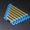 New 6*9 Copper Ground Bar 4/6/8/10/12 Hole High Bridge Type Zero Ground Wiring Connection Din Rail Terminal Distribution Box