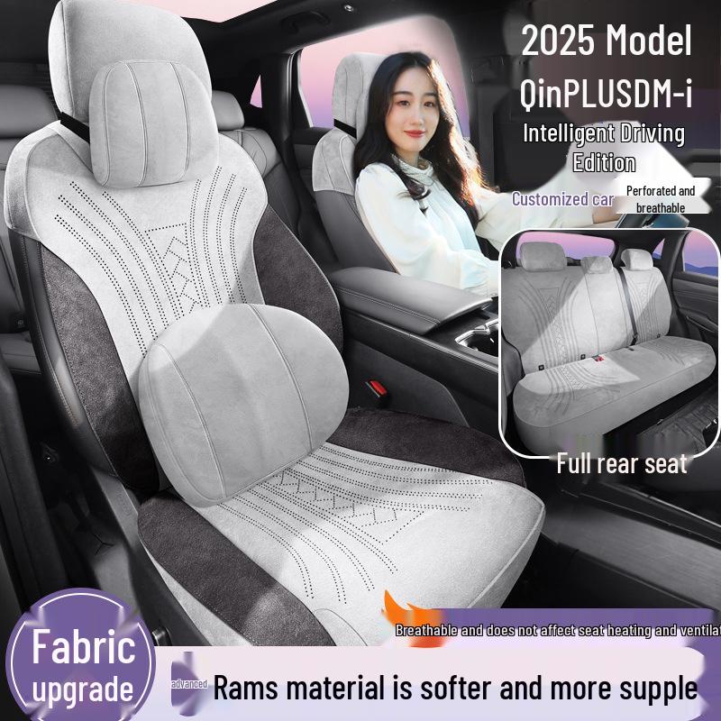 BYD Qin Plus Car Seat Covers: All-Season, Breathable for Intelligent Driving Edition