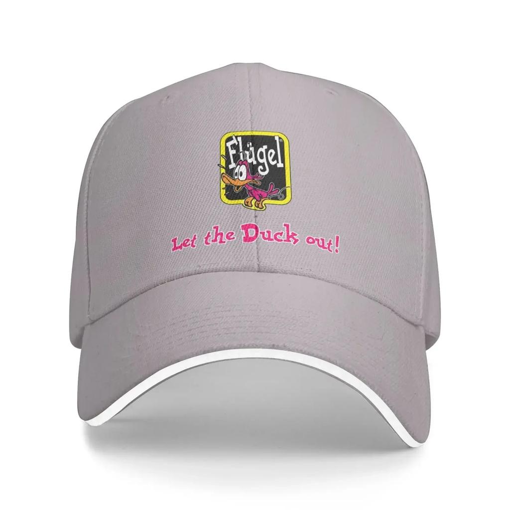 2022 New Arrival Flugel Let The Duck Out Cap Baseball Caps Curved Hip Hop Hats Fashion Outdoor Adjustable Dad Hat for Unisex