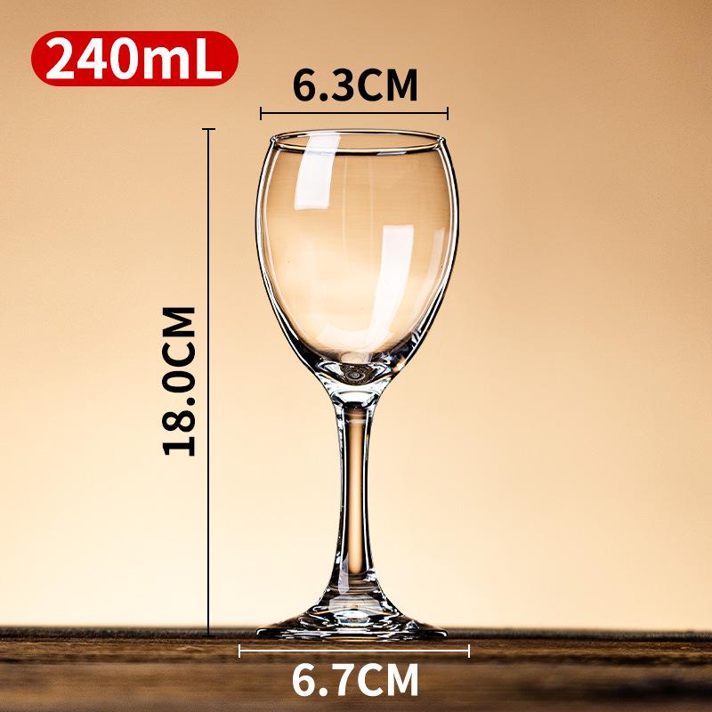 European Style Luxury Red Wine Glass Goblet - Elegant High-End Design