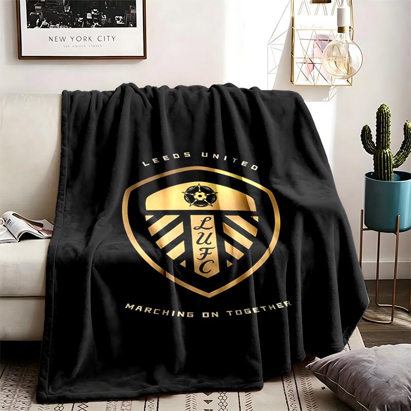 Leeds United Football Club Theme Blanket Suitable For Beds Sofas And Camping Perfect For Both Men And Women Comfortable Bedding All Year Round