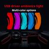 LED Decorative Car Interior Modification USB Atmosphere Light Cable Set For Golf Versa Tucson City-New Condition