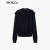 MO&Co. Women's Wool Knit Cardigan & Shawl Set
