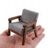 1:12Dollhouse Doll Single Chair, Mini Ornaments, Toys, Single Sofa, Japanese Scene Photography