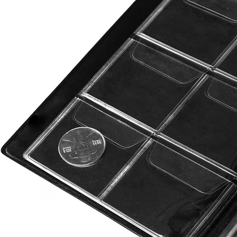 1PC Coin Stamp Storage Book Transparent Collection Book Suitable For Coin Collectors To Protect Coins From Oxidation