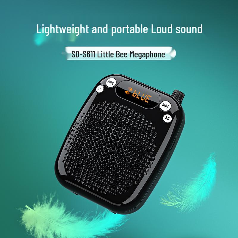 Shidu S611 Little Bee Teacher Amplifier & Microphone for Classroom, Tour Guide, Outdoor Sales, and Supermarket Use