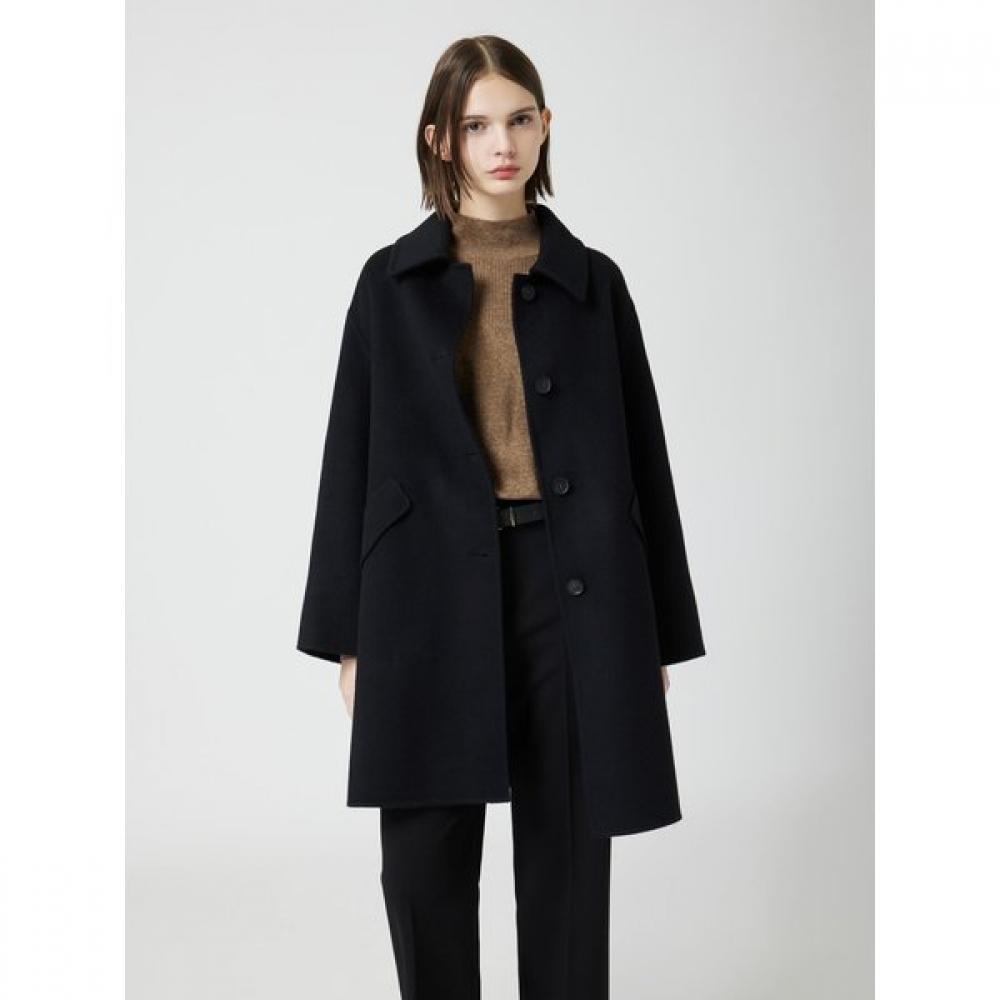 Cc Collect. Cashmere Blend Single Half Coat C254msg356