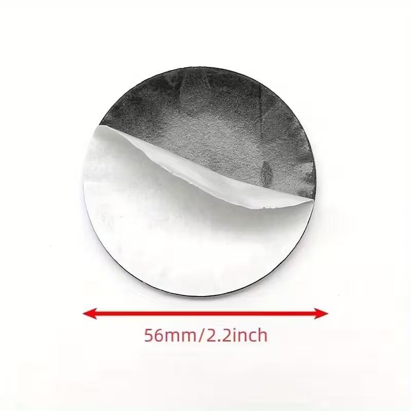 4pcs 56mm ST Wheel Center Hub Caps Stickers Decal Accessories