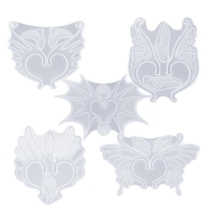 Elfen-Ohrclips, Epoxidharz-Silikonform, Feenflügel, kein Piercing, Ohrringe, Ohrmanschettenabdeckungen, Kristallharzformen, Schmuckwerkzeug