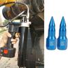 2 Pcs Grse   Nozzle All Steel Needle Nose Dispenser Grse   Accessory  Less thanbr(Blue )