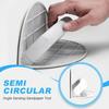 Multifunctional Semi-Circular Angle Sanding Sandpaper Tool Angle Sandpaper Holder Self-adhesive High-end Putty Polishing Tool