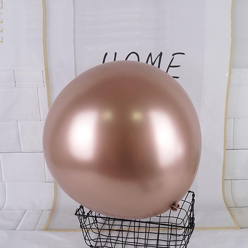 18 Inch Large Size Chrome Latex Metallic Balloons Globos for Wedding Birthday Decor