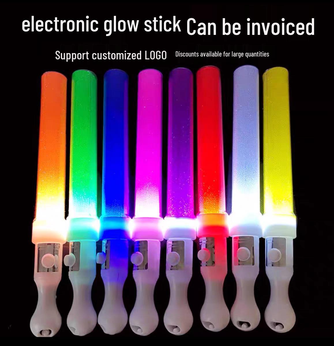 Детская разноцветная оптоволоконная палочка-фонарик для концертов и вечеринок