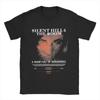 Koszulki Silent Hill 4 dla Mężczyzn Vintage Czysta Bawełna T-shirt Okrągły Dekolt Krótki Rękaw T-shirt Plus Top#Kolor