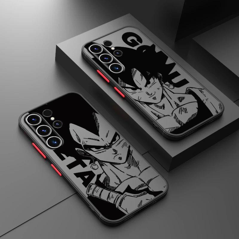 Dragon Ball Goku VS Vegeta Phone Case for Samsung Galaxy S21 S23 Ultra S20 Note 20 10 S22 Plus S9 S21 FE S24 S10 S25 Soft shell