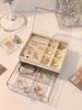 2025 New Jewelry Box Storage Box Organizer Portable Large Capacity Necklace Earrings Exquisite Acrylic Multi-grid Jewelry Boxes