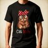 Funny Cat Mom Cat Lovers Mother'S Day Tee Gift For Mom Women T-Shirt