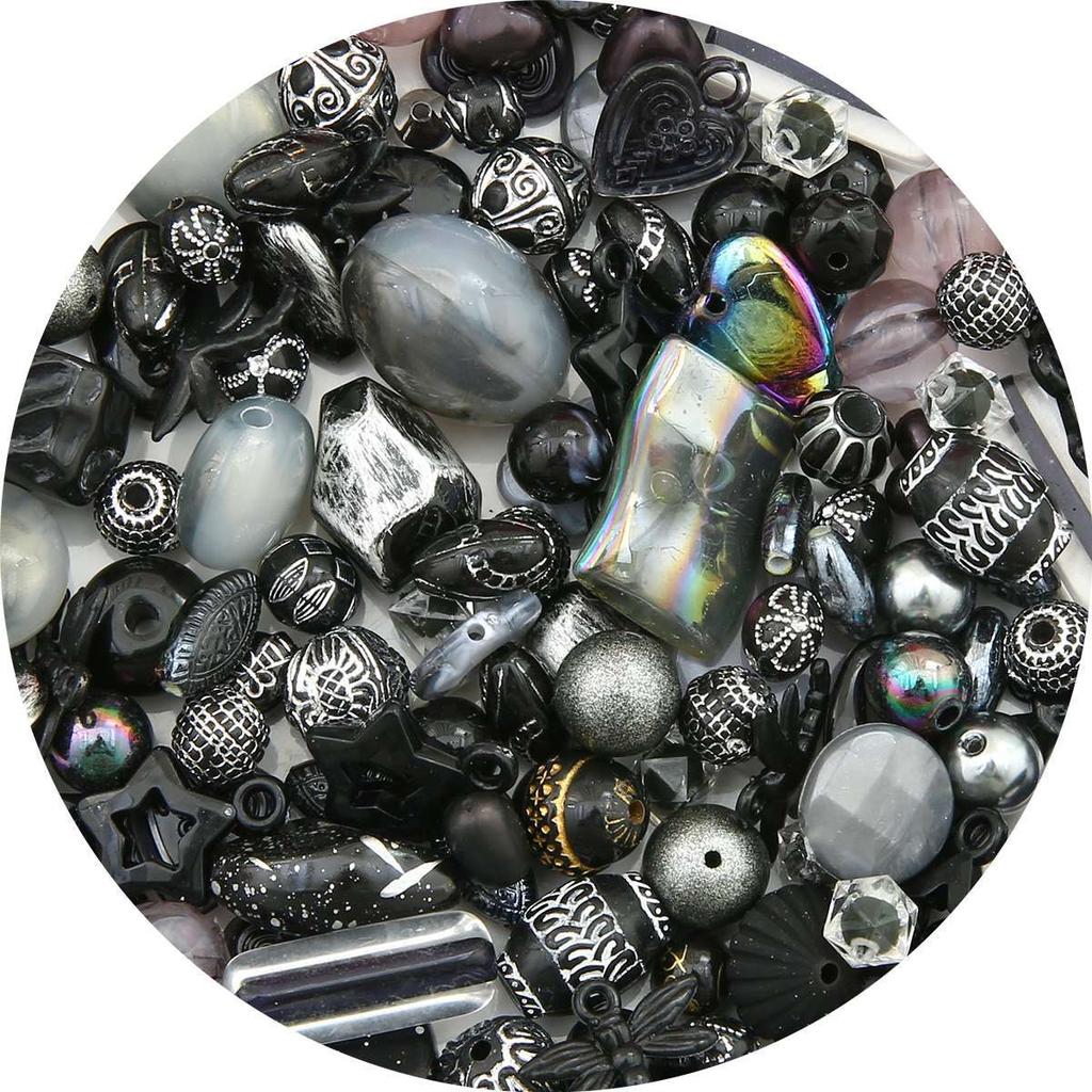 30g/bag Acrylic Colorful Beads For DIY Necklace Bracelet Earrings Jewelry Making Craft Accessories
