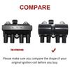 Ignition Coil 19005252 For Daewoo Nubira Lacetti Lanos Leganza Chevrolet Chevy Isuzu Amigo 96350585 8011040380 1104047 1208051