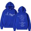 Pop Rapper Lil Peep Prints Fashionable Pullover, Casual Hip-hop Hoodie for Men and Women, Warm Hoodie for Autumn and Winter