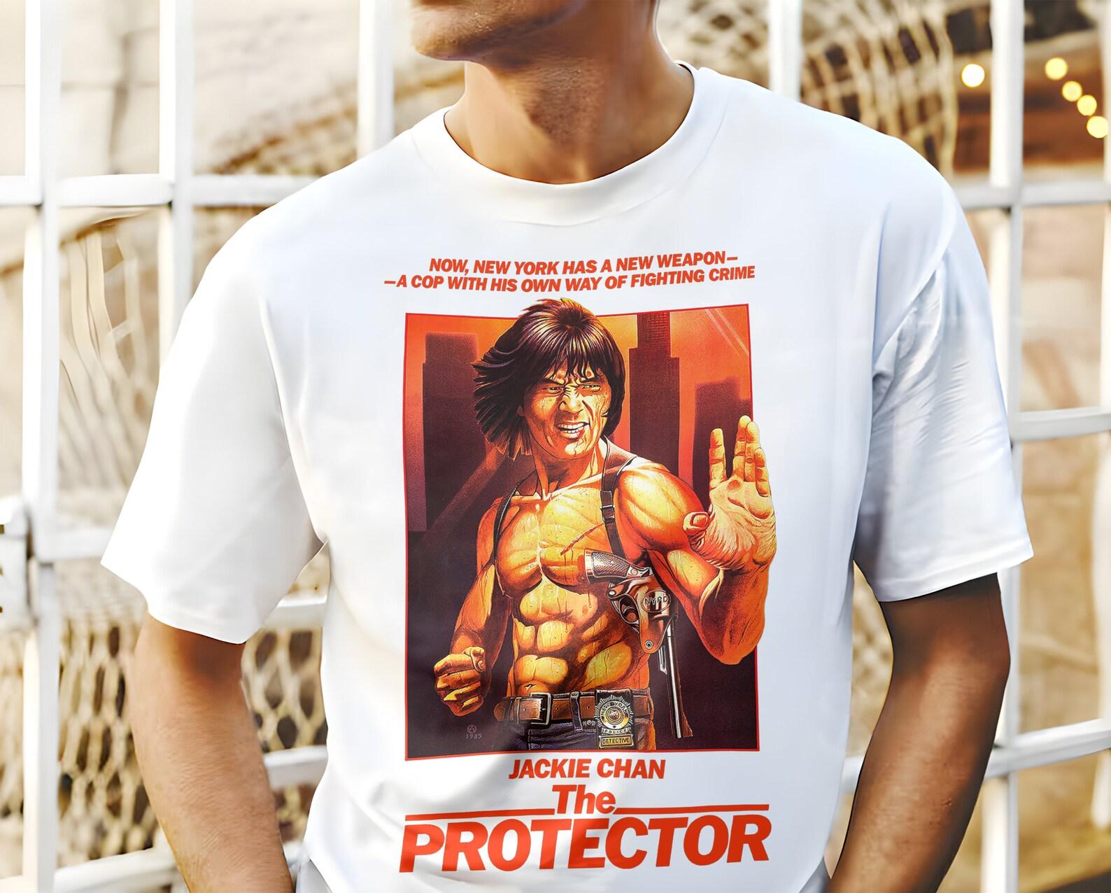 Jackie Chan The Protector V2 Movie Poster Classic Movie Unisex T-Shirt all sizes S-5XL XL